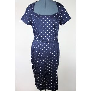 Eva Mendes - New York & Company - Polka Dot Dress
